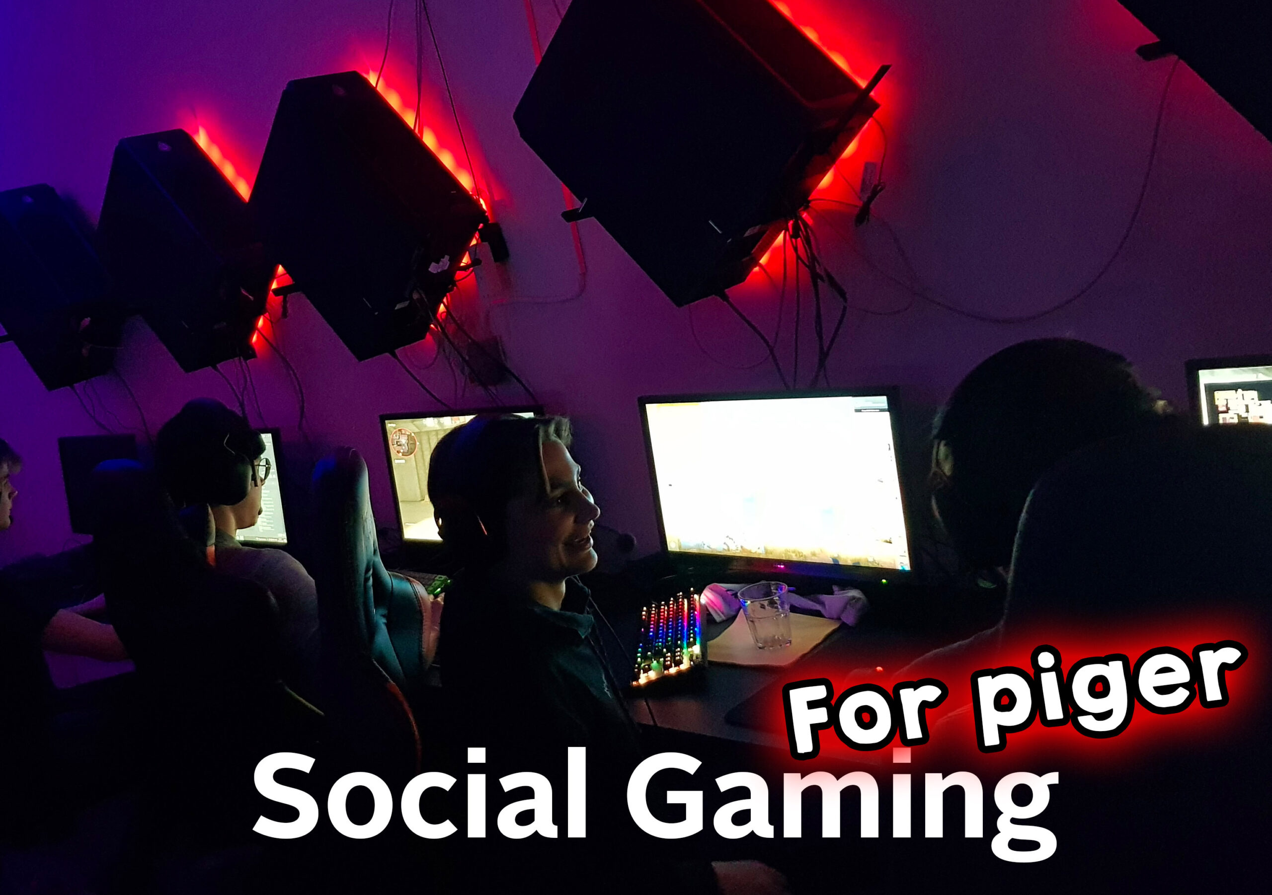 Social Gaming for piger – Mandage 17:00 til 20:00