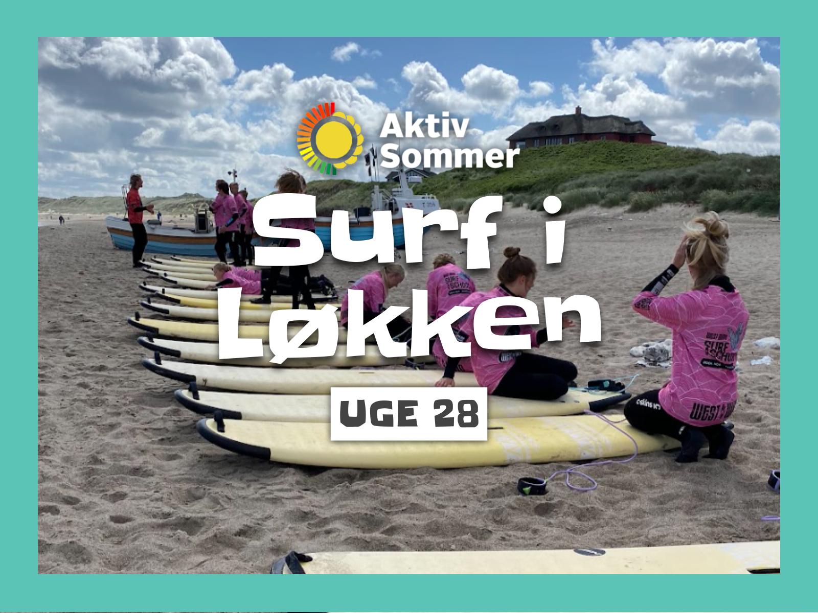 Surf i Løkken 6. juli kl. 8:45-15