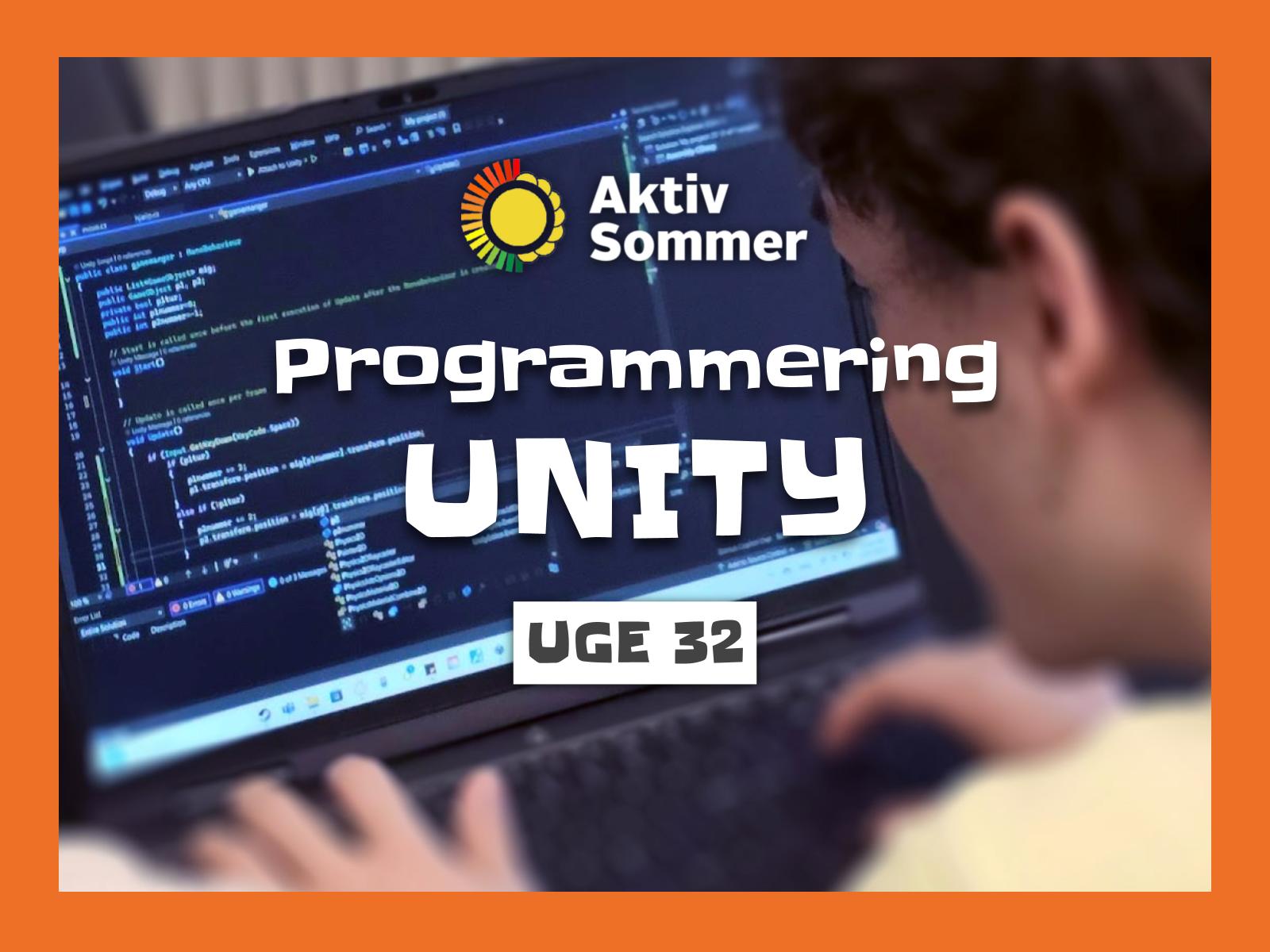 Programmering med Unity 4. – 6. august