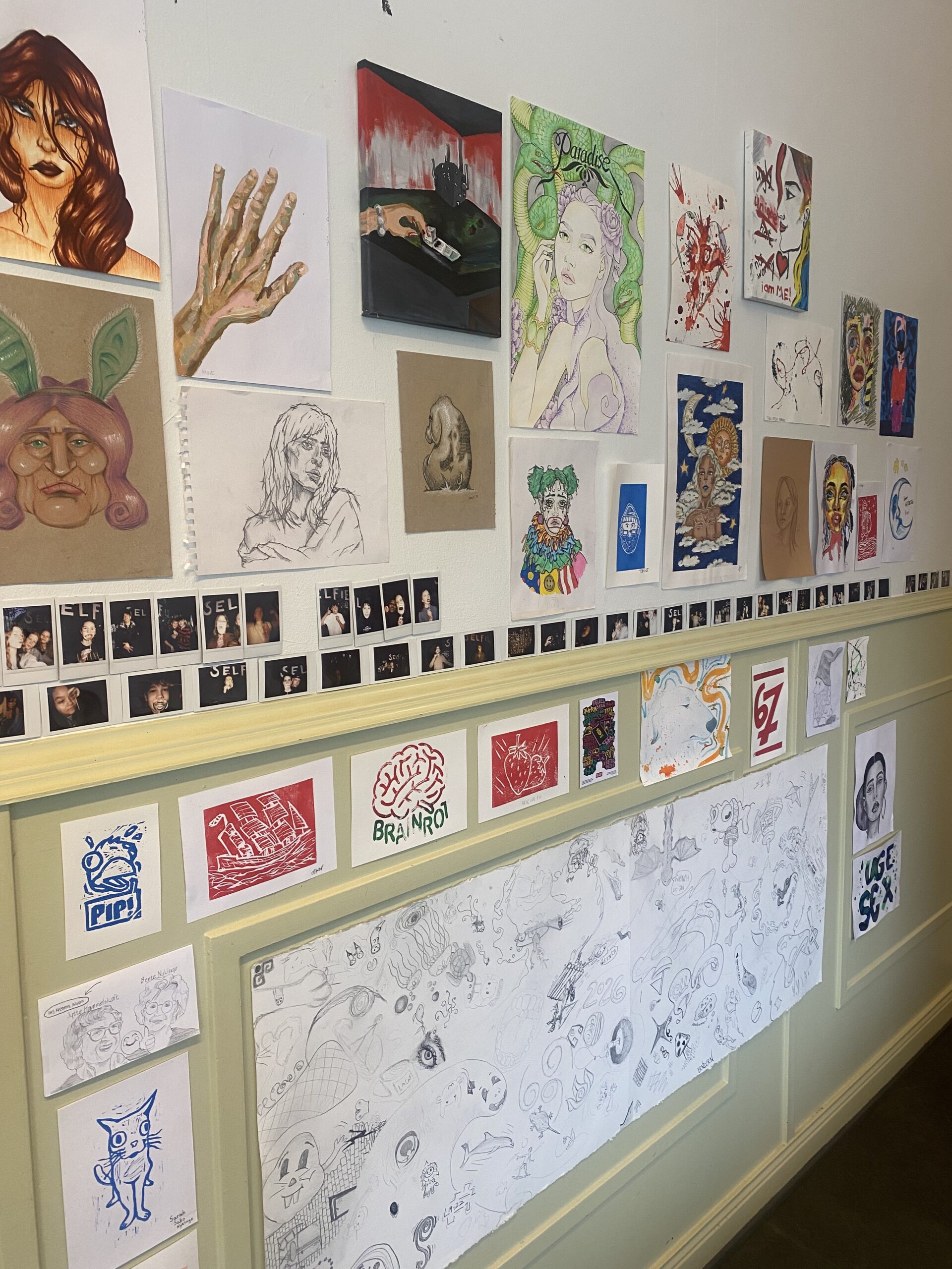 Kunst – Linoleumstryk 9. Juli