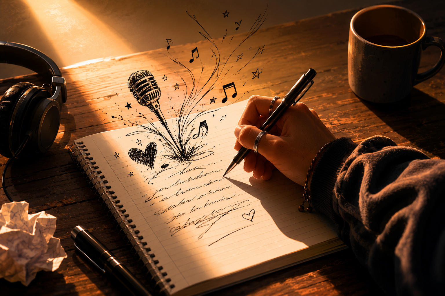 Writers Corner – sangtekster